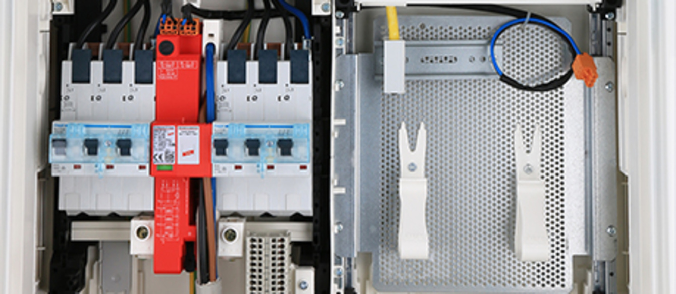 Hausanschluss, Zähler und Unterverteiler bei LS Elektrotechnik in Grasberg